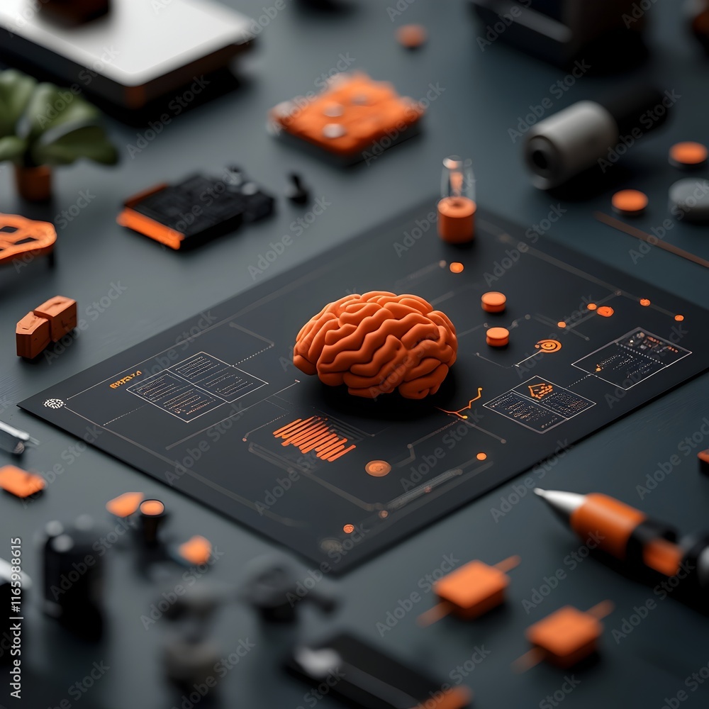 Poster sophisticated neural architectures autonomous frameworks