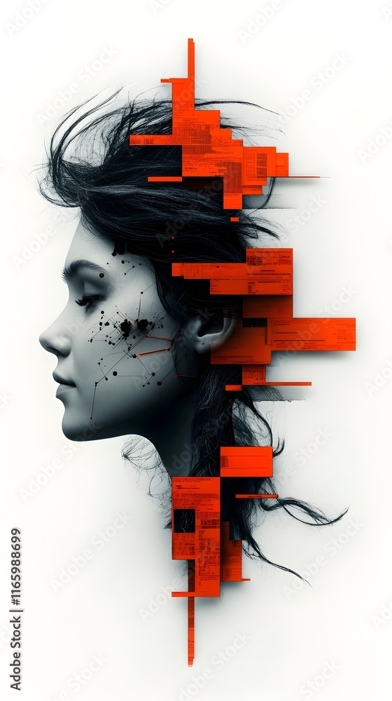 Poster streamlined sophisticated digital setting showcasing adaptive neural architectures expansive digital