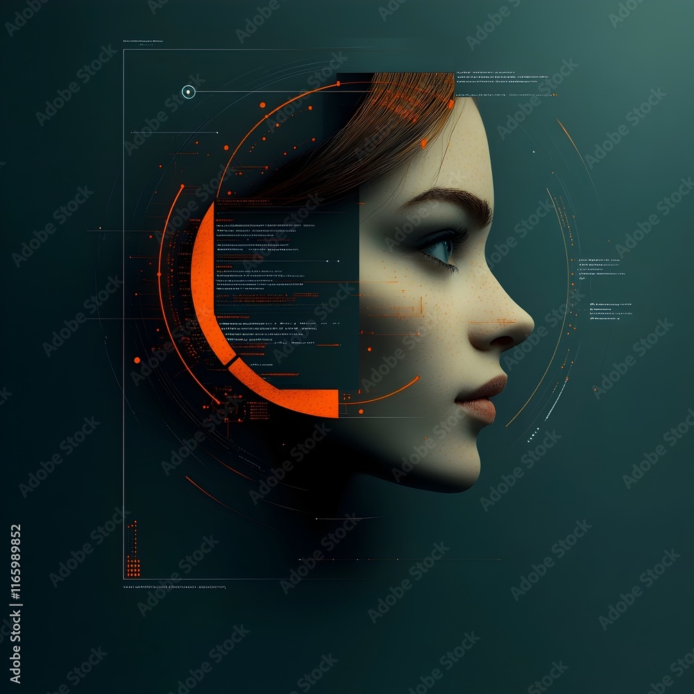 Poster technologically refined digital canvas with autonomous systems comprehensive digital libraries and d