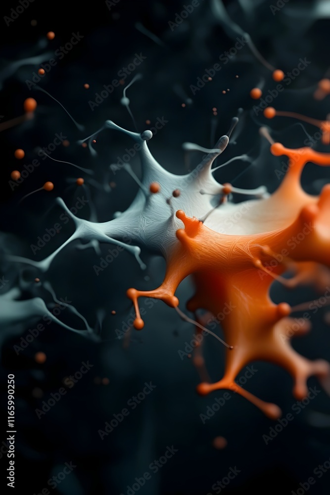 Poster cutting edge digital ecosystems with interconnected neural networks intelligent systems and vast dat