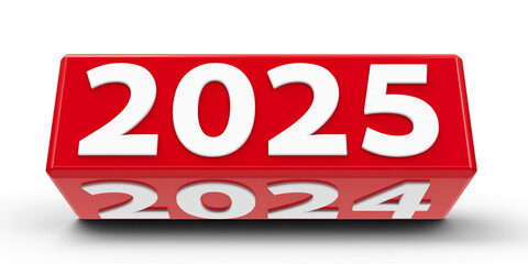 Red cube 2025-2024