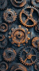 Intricate Gears: A Masterful Display of Industrial Design
