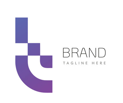 Square logo icon design template elements. Usable for Branding, Business and Technology Logos.