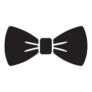 black bow tie icon clip art preview