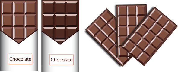 Chocolate Day, World Chocolate Day, Social Media Banner, varied chocolate. Milk chocolate pieces, Dark Chocolate, Isolated On a White Transparent Background, Chocolate, advert, Cadbury, happy. bars.