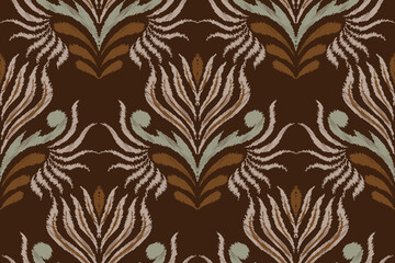 damask seamless pattern, motif, fabric, wallpaper, background, etc.