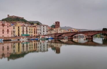  côte ouest de la Sardaigne à Bosa