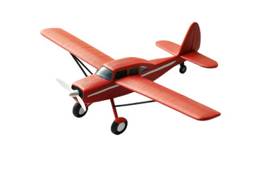 Colorful Model Airplane Ready for Display