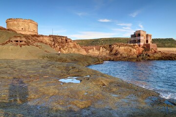  côte ouest de la Sardaigne à Bosa
