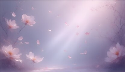 Background with flowers