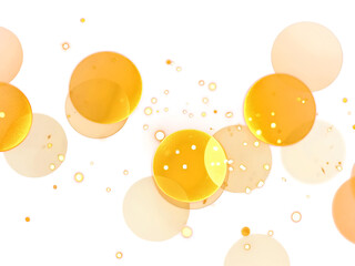 Gold light bokeh with golden  dust glitter stardust dreams light bokeh with glittering dust