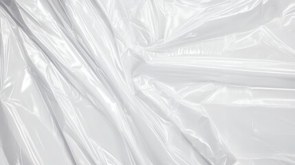 Abstract, flowing fabric, white silk, smooth texture, soft folds, shimmering surface, gentle curves, minimalist composition, monochromatic, high contrast, ethereal, elegant drapery, subtle shadows, pu