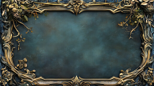 Circle fantasy game user avatar border set for rpg game. Silver medieval ui frame in vector for winner icon design on dark background. Ancient ornament rank gui asset for name title template.