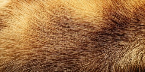 Animal fur texture, extreme close-up, warm brown tones, soft hair strands, organic pattern, natural background, macro photography, silky texture, mammal skin, rich earthy colors, fine details, abstrac