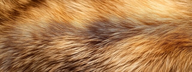 Animal fur texture, extreme close-up, warm brown tones, soft hair strands, organic pattern, natural background, macro photography, silky texture, mammal skin, rich earthy colors, fine details, abstrac