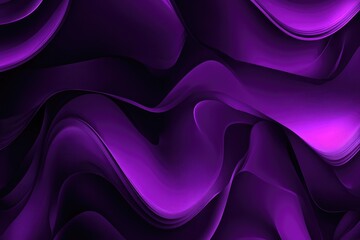 Obraz premium Abstract design featuring wavy lines on a purple background