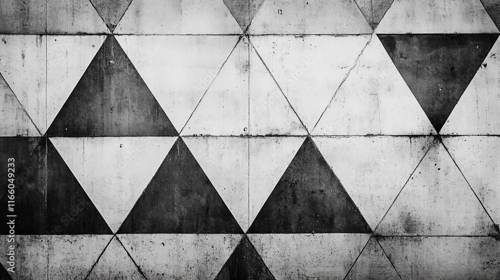 Aufkleber vector background with white triangles, geometrical pattern with polygons