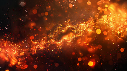 Colorful and abstract firework background