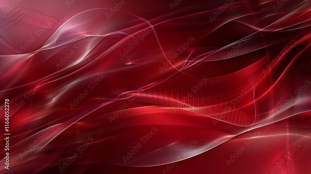Poster flowing lines and ethereal shapes create a dynamic and captivating abstract composition, perfect for