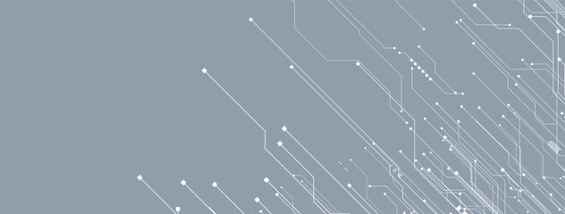 Vector abstract technology and science digital background