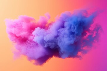 abstract gradient explosion electric color blend dynamic composition