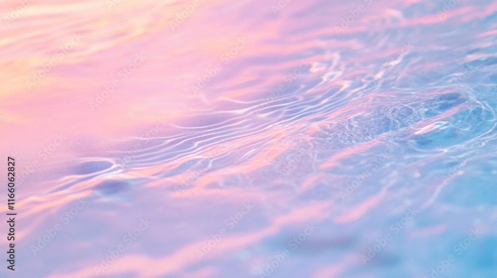 Poster a close-up view of the water's surface, suitable for use in scenes where water is a focal point