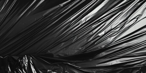 Obraz premium Black and white photography, sharp palm fronds, dramatic lighting, high contrast, abstract nature, geometric patterns, tropical foliage, monochromatic, texture, shadows and highlights, close-up detail
