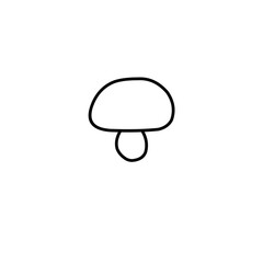 Mushroom Line Icon