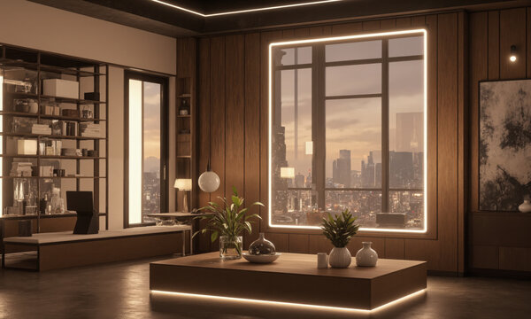 Mocha Musse mood-responsive lighting system that adapts to the user's emotional state, as detected by biometric sensors in the home.