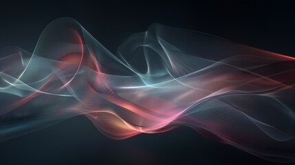 Colorful light trails creating a dynamic and abstract design, perfect for wallpapers, backgrounds, or presentations