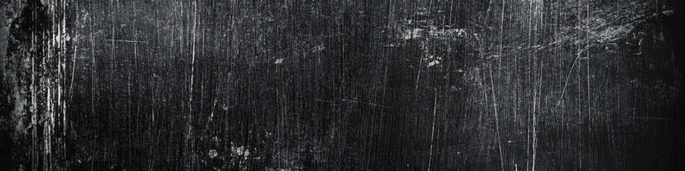 Dark texture, grungy surface, scratched metal, industrial background, distressed steel, weathered metallic, abstract pattern, rough texture, grayscale, high contrast, worn material, industrial aesthet