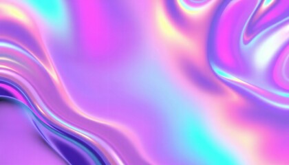 Obraz premium A mesmerizing blend of soft pastel colors creating fluid waves, perfect for backgrounds and artistic projects. Generative AI