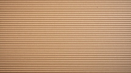 Obraz premium Corrugated cardboard texture, close-up, horizontal ridges, warm beige color, seamless pattern, industrial material, packaging background, recycled paper, geometric lines, minimalist design, neutral to