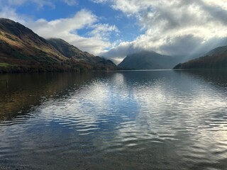 lake in the mountains