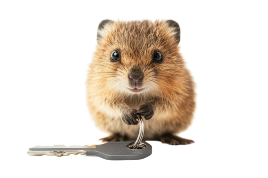 Quokka Keychain Gift: For Lovers of Wildlife and Nature