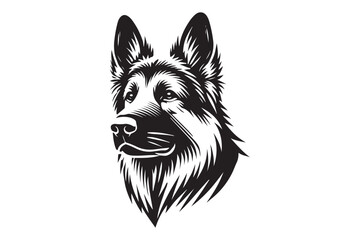 German Shepherd portrait