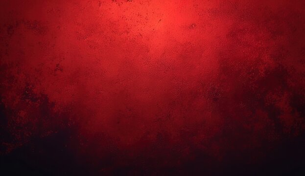 Red abstract background, dark red gradient, red grunge texture