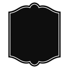 Aesthetic Islamic label shape