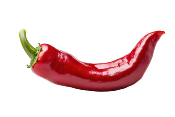 Red bell pepper with vibrant color and smooth texture