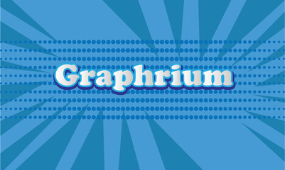 Graphrium typography premium editable text effect