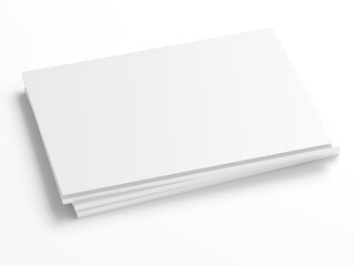 Open magazine with a glued binding. Vertical A4 format.