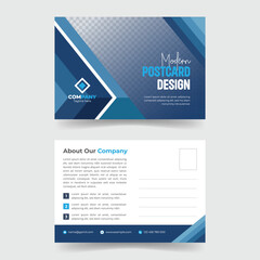 Professional Corporate Marketing Postcard Template