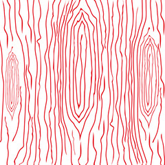 Seamless wooden pattern. Wood grain texture. Dense lines. Abstract background. Vector illustration