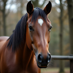 Portrait of a Hourse.