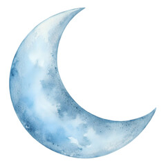 moon  isolated on transparent background