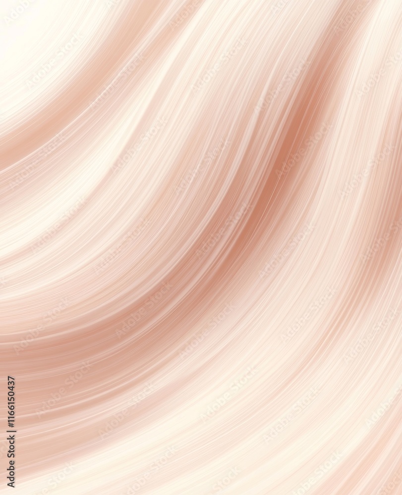 Poster soft pastel brush strokes in flowing patterns create an elegant texture on a light background suitab