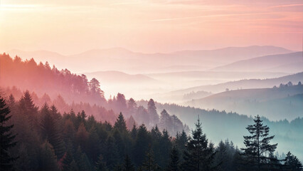 Obraz premium sunrise in the mountains