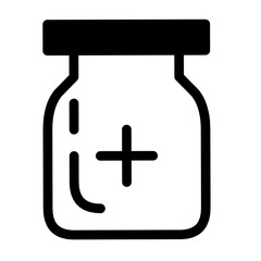 Medicine bottle symbol