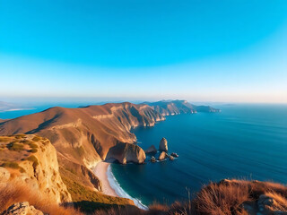 view of the coast of island