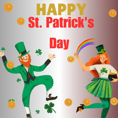 Happy St. Patrick's Day Post for instagram,facebook ,twiter etc